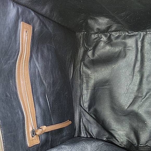 Celine Phantom Brown Leather Suede Tote Shoulder Bag Handbag - Picture 12 of 14